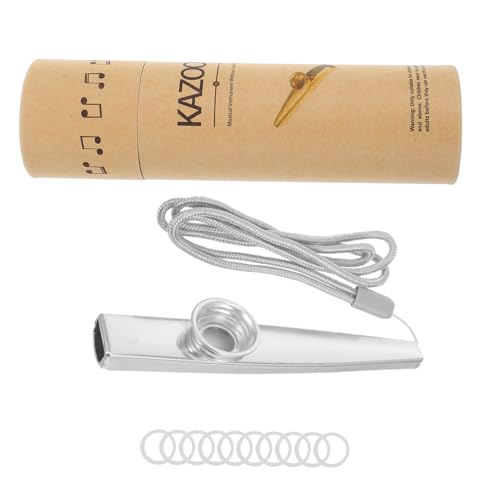 PHENOFICE 1 Satz Kazoo Set Gitarren Kazoo Partner Instrument Für Erwachsene Übungs Kazoo Kleines Metall Kazoo Kleines Kazoo Kinder Kazoo Musikalische Kazoos Haushalts Kazoos Leicht Zu von PHENOFICE