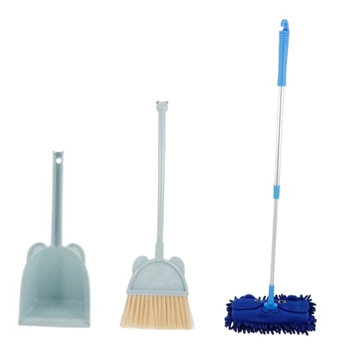 PHENOFICE 1 Satz Mini Besen und Wischmopp Set für für Kleinkinder zum Rollenspiel Sauberkeit Broom und Mop Fröhlichem Design PHENOFICE 1 Satz Mini Besen und Wischmopp Set für für Kleinkinder zum Rollenspiel Sauberkeit Broom und Mop Fröhlichem Design von PHENOFICE