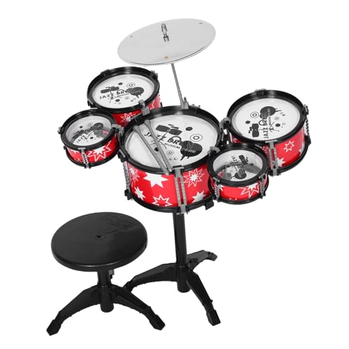 PHENOFICE Mini-Schlagzeug Für Kinder – Musikinstrumente Für Babys – Musikspielzeug Für Kleinkinder Mit Rhythmusentwicklung von PHENOFICE