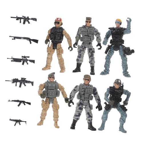 PHENOFICE 1 Satz Von Mini Soldaten Figuren Militärspielzeug Statues Szenerie Layout Requisiten Desktop Soldaten Ornamenten Für Kreative Modelle Und Sammlungen PHENOFICE 1 Satz Von Mini Soldaten Figuren Militärspielzeug Statues Szenerie Layout Requisiten Desktop Soldaten Ornamenten Für Kreative Modelle Und Sammlungen von PHENOFICE