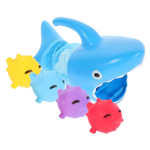 PHENOFICE 1 Satz Wasserspielset Angel wasserspielzeug Toys Fisch Wassersprinkler-Baseballspielzeug Frühlingsspielzeug Kleinkinder Plastik Blue PHENOFICE 1 Satz Wasserspielset Angel wasserspielzeug Toys Fisch Wassersprinkler-Baseballspielzeug Frühlingsspielzeug Kleinkinder Plastik Blue von PHENOFICE