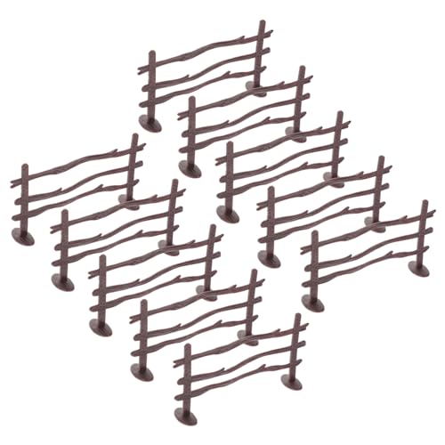 PHENOFICE Mini-gartenzaun-Spielzeug Für Simulations-Bauernhof- Gefälschter Bauernhof-szenen-Layout Miniatur-Zaun von PHENOFICE