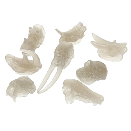 PHENOFICE Leuchtende Dinosaurierschädel Dinosaurierfossilien Spielzeug PVC Dinosaurierschädel Im Dunkeln Leuchtend Dinosaurierknochenspielzeug PHENOFICE Leuchtende Dinosaurierschädel Dinosaurierfossilien Spielzeug PVC Dinosaurierschädel Im Dunkeln Leuchtend Dinosaurierknochenspielzeug von PHENOFICE