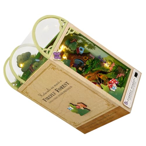 PHENOFICE 1 Set Handgefertigte DIY Modell Spielzeuge, Kreatives Buch Spielzeug, Modellhaus, DIY Holzhaus Montagekabine, Modellhaus Ausstellungsmodell, DIY Hütte, Unvollendetes Kleines PHENOFICE 1 Set Handgefertigte DIY Modell Spielzeuge, Kreatives Buch Spielzeug, Modellhaus, DIY Holzhaus Montagekabine, Modellhaus Ausstellungsmodell, DIY Hütte, Unvollendetes Kleines von PHENOFICE