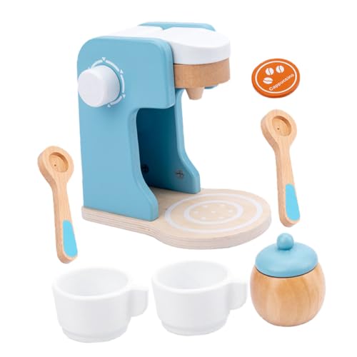 PHENOFICE 1 Set Simulierter Toaster, Simulation, Mini Kaffeemaschine, Spielzeug, Kinder Kaffeemaschine, Spielzeug, Lustiges Kinderspielzeug, Kleinkindspielzeug, Holzspielzeug Für Kinder, von PHENOFICE
