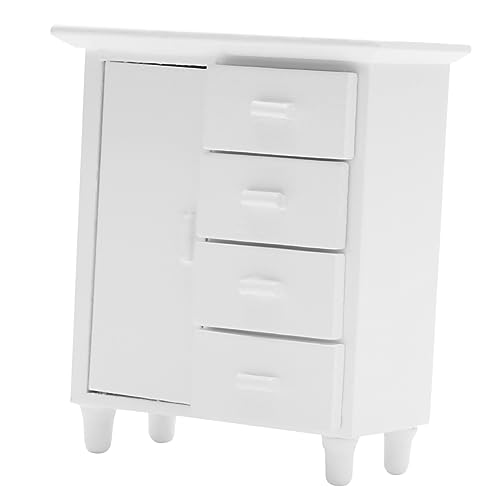 PHENOFICE 1 Stück Möbelstück Mini Cabinet Ornament für Puppenhaus Dekoration Sicher aus Gefertigt für DIY Szenen von PHENOFICE