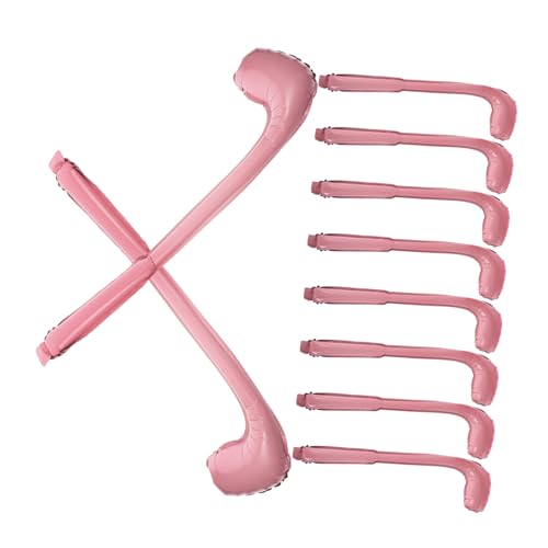 PHENOFICE 10 Stück Aufblasbarer Schläger, Aufblasbarer Geräuschmacher, Aufblasbarer Golfschläger Für Sportveranstaltungen, Aufblasbare Stadion Krachmacher, Cheer Sticks, Cheerleading, von PHENOFICE