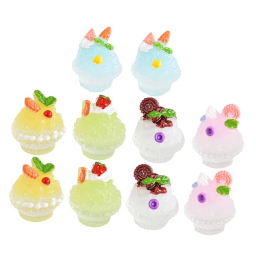 PHENOFICE 10 Stück Dessert Modell, Mini Dessert, Gefälschtes Eiscreme Modell, Miniatur, Eiscreme, Miniatur Spielzeug Modell, Gefälschtes Eiscreme Ornament, Mini Küchenszene PHENOFICE 10 Stück Dessert Modell, Mini Dessert, Gefälschtes Eiscreme Modell, Miniatur, Eiscreme, Miniatur Spielzeug Modell, Gefälschtes Eiscreme Ornament, Mini Küchenszene von PHENOFICE