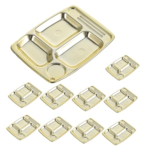 PHENOFICE 10 Stück Miniatur Essen Und Spielzeug, Mini Hausdekor, Mini Hauszubehör, Simuliertes Miniatur Spielzeug, Landschaftsbau, Miniatur Requisite, Dekorative Mini Tischplatten, von PHENOFICE