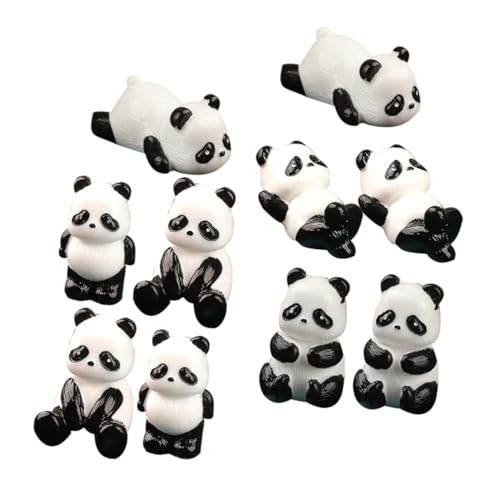 PHENOFICE 10 Stück Panda Mikrolandschaft, Mini Panda Aus Kunstharz, Panda Statuen, Panda Statue, Miniatur Panda Ornament, Kunstharz, Basteln, Desktop Ornament, Kreatives Panda, Panda PHENOFICE 10 Stück Panda Mikrolandschaft, Mini Panda Aus Kunstharz, Panda Statuen, Panda Statue, Miniatur Panda Ornament, Kunstharz, Basteln, Desktop Ornament, Kreatives Panda, Panda von PHENOFICE