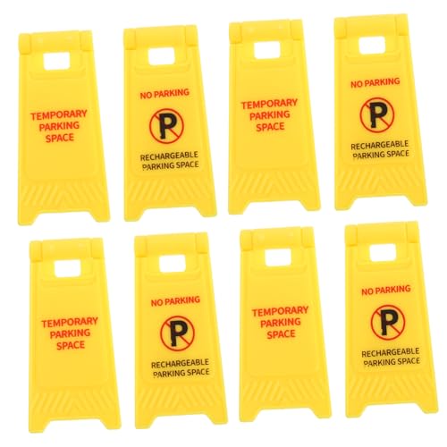 PHENOFICE 10 Stück Parkplatz Warnschild, Kinderspielzeug, Verkehrszeichen Modelle, Verkehrszeichen Für Kinder, Miniatur Verkehrszeichen, Verkehrszeichen Spielzeug, Verkehrszeichen von PHENOFICE