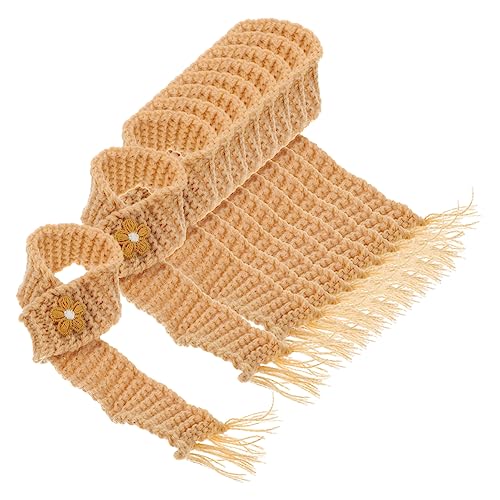 PHENOFICE 10 Stück Süßer Minischal Dekorativer Minischal Verstellbarer Puppenschal Mini-partygeschenk Für Weinflasche Und Puppe PHENOFICE 10 Stück Süßer Minischal Dekorativer Minischal Verstellbarer Puppenschal Mini-partygeschenk Für Weinflasche Und Puppe von PHENOFICE