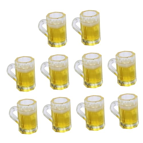 PHENOFICE Mini-Becher Mini Maßkrüge 10er Set Mini Bierkrüge Exquisite Bierkrüge Für Miniaturhäuser Dekorative Figuren Für Puppenstuben Und Mikroszenen Perfekte Accessoires Für Miniatur Enthusiasten PHENOFICE Mini-Becher Mini Maßkrüge 10er Set Mini Bierkrüge Exquisite Bierkrüge Für Miniaturhäuser Dekorative Figuren Für Puppenstuben Und Mikroszenen Perfekte Accessoires Für Miniatur Enthusiasten von PHENOFICE