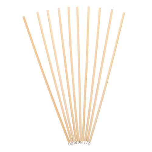 PHENOFICE 10st Schattenpuppenmaterial Puppensteuerknüppel Puppenstangen Aus Holz Schattenpuppe Aus Holz Handpuppenstangen Marionettensteuerstange Schattenpuppenspielzeug Khaki Hölzern von PHENOFICE