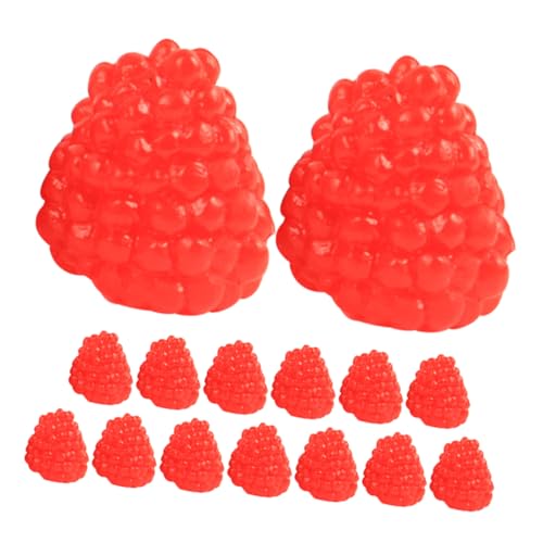 PHENOFICE 15 Stück Simulationsfruchtmodell, Plastikfruchtdekor, Foto Requisite, Himbeere, Lebensechtes Himbeermodell, Desktop Obstornament, Simulierter Obstschmuck, Gefälschte Himbeerszene, PHENOFICE 15 Stück Simulationsfruchtmodell, Plastikfruchtdekor, Foto Requisite, Himbeere, Lebensechtes Himbeermodell, Desktop Obstornament, Simulierter Obstschmuck, Gefälschte Himbeerszene, von PHENOFICE