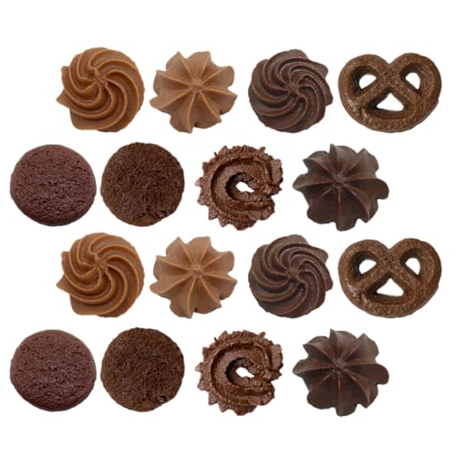 PHENOFICE 16 Teiliges Keksmodell, Keksmodell, Künstliche Kekse Zur Anzeige, Bäckerei, Keksdekoration, Spielkeksspielzeug, Lebensechte Keksfotografie Requisiten, Realistisches Lebensmittel PHENOFICE 16 Teiliges Keksmodell, Keksmodell, Künstliche Kekse Zur Anzeige, Bäckerei, Keksdekoration, Spielkeksspielzeug, Lebensechte Keksfotografie Requisiten, Realistisches Lebensmittel von PHENOFICE