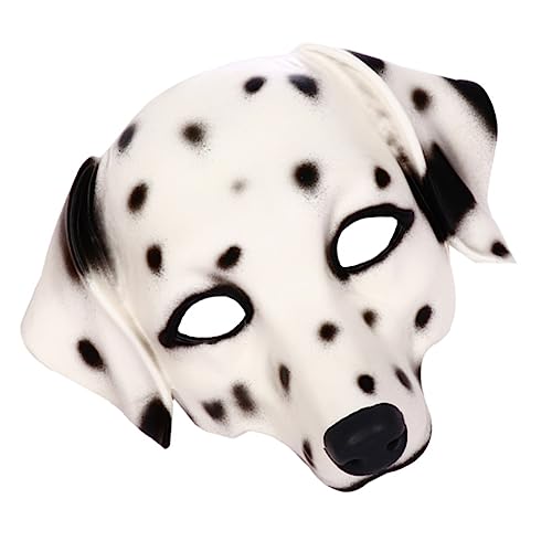 PHENOFICE 1PC Unisex Dalmatiner Maske Für Cosplay Und Rollenspiele Dekorative Tiermaske Für Partys Bühnenaufführungen Und Kostümveranstaltungen von PHENOFICE