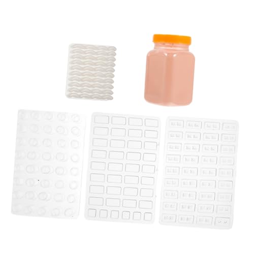 PHENOFICE 1Satz DIY Sandtisch Teiliges Mini Backstein Modellbau Kit mit Silikonformen für Kreative für Microlandschaften und Miniatur Deko von PHENOFICE