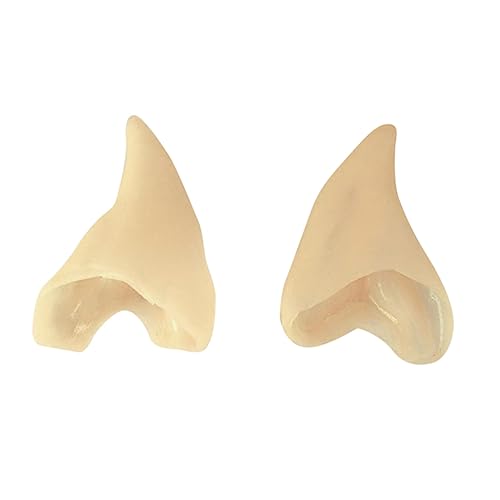 PHENOFICE 2 STK Ohrenprothesen Braune Ohren Ohrhörer Ohrclips Hörmuschel Ohrhänger Damen Feenohren Ogerohren Halloween-Ohren Mundband Clip Für Katzenohren Spitze Ohren Ohrstöpsel PHENOFICE 2 STK Ohrenprothesen Braune Ohren Ohrhörer Ohrclips Hörmuschel Ohrhänger Damen Feenohren Ogerohren Halloween-Ohren Mundband Clip Für Katzenohren Spitze Ohren Ohrstöpsel von PHENOFICE