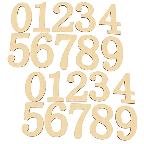 PHENOFICE Holz-zahlenornamente 2er-Pack Pädagogisches Mathematikspielzeug Beige Für Jungen Und Mädchen Lernen Und Heimdekoration PHENOFICE Holz-zahlenornamente 2er-Pack Pädagogisches Mathematikspielzeug Beige Für Jungen Und Mädchen Lernen Und Heimdekoration von PHENOFICE