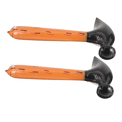 PHENOFICE 2 Stück Aufblasbare Hammer für Realistisches Design für Geburtstagsfeiern und Kostümpartys Perfektes für Besonderen PHENOFICE 2 Stück Aufblasbare Hammer für Realistisches Design für Geburtstagsfeiern und Kostümpartys Perfektes für Besonderen von PHENOFICE