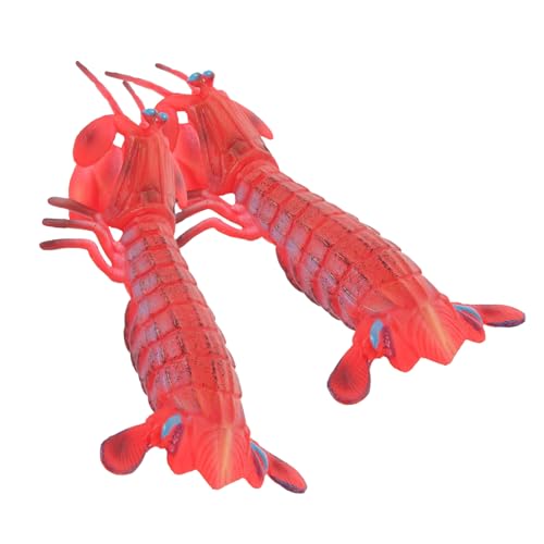 PHENOFICE 2 Stück Künstliche Garnelen Ausstellungsmodelle, Lebensechte Garnelenmodelle, Realistische Garnelenmodelle, Simulierte Garnelen, Simulation, Garnelen Ausstellungsmodelle, PHENOFICE 2 Stück Künstliche Garnelen Ausstellungsmodelle, Lebensechte Garnelenmodelle, Realistische Garnelenmodelle, Simulierte Garnelen, Simulation, Garnelen Ausstellungsmodelle, von PHENOFICE