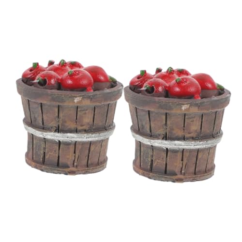 PHENOFICE 2 Stück Mikro Landschaftsornament, Mini Garten Bonsai , Bonsai Verzierungen, Garten Bonsai Modell , Puppenhaus Topfpflanzen, Künstliches Bonsai Modell, Mini Topfpflanze, Kleines von PHENOFICE