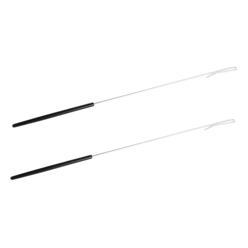 PHENOFICE Puppenarm-kontrollstab-Set 2-teiliges Bauchrednerpuppen-manipulationswerkzeug Metallhandstäbe Für Die Bühne von PHENOFICE