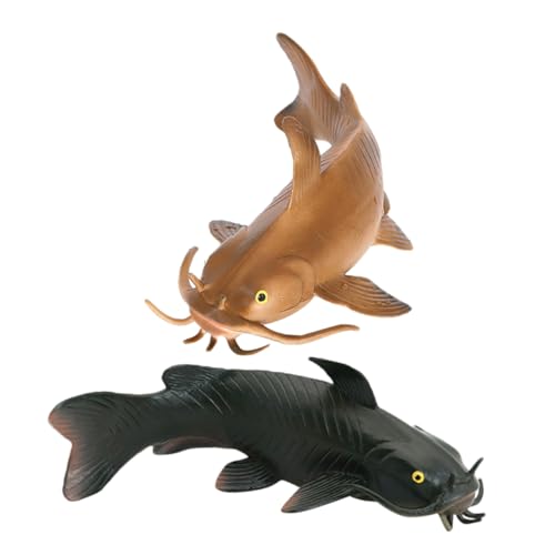 PHENOFICE 2 Stück Realistische Fischmodelle Pädagogisches für Plastische Tierfiguren zur Fischidentifikation Simulierte Dekoration für Zuhause Farbiges Design PHENOFICE 2 Stück Realistische Fischmodelle Pädagogisches für Plastische Tierfiguren zur Fischidentifikation Simulierte Dekoration für Zuhause Farbiges Design von PHENOFICE