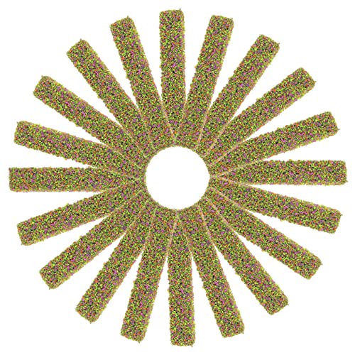 PHENOFICE 20 Stück Mini Blumenbusch Dekoration, Blumenstrauch Modell, Gaming Szenerie, Blumenstrauch Simulation, Buschcluster, Kleine Pflanze, Strauch, Blumencluster, von PHENOFICE