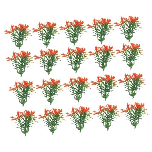 PHENOFICE Miniatur-Pflanzen-Set 20 Stück Künstliche Puppenhauspflanzen Zubehör Fee von PHENOFICE