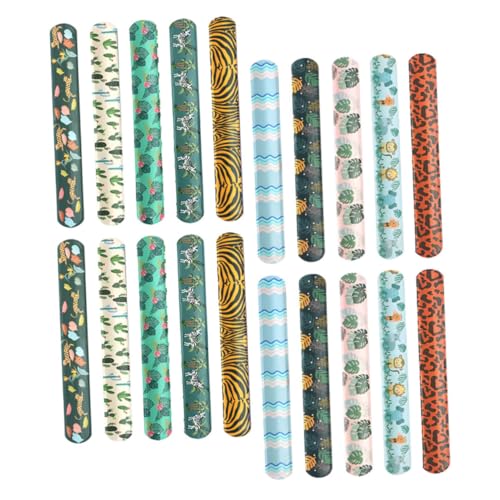 PHENOFICE 20 Stück Themen Schlagarmbänder Cartoon Handgelenkspielzeug für Mitgebsel für Partys Elastische und Bequeme Armbänder für Jungen PHENOFICE 20 Stück Themen Schlagarmbänder Cartoon Handgelenkspielzeug für Mitgebsel für Partys Elastische und Bequeme Armbänder für Jungen von PHENOFICE