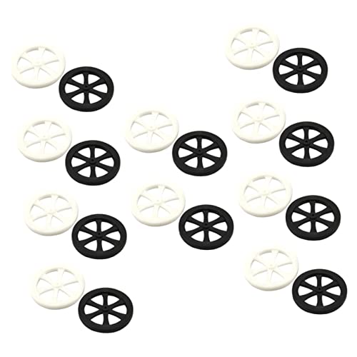 PHENOFICE Spielzeugauto-Rad-Zubehör-Set 20-teilig Kunststoff Räder Spielzeug für Automodelle PHENOFICE Spielzeugauto-Rad-Zubehör-Set 20-teilig Kunststoff Räder Spielzeug für Automodelle von PHENOFICE