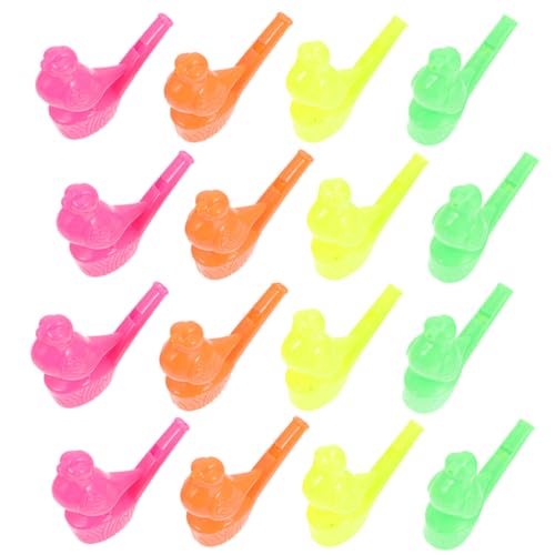 PHENOFICE 24 Stück Teiliges Bunte Vogelwasserpfeifen aus Kunststoff Kleine Tragbare Musikspielzeug Pfeifen für Faschingsparty und Kindergeburtstag Sicher und Geruchlos für PHENOFICE 24 Stück Teiliges Bunte Vogelwasserpfeifen aus Kunststoff Kleine Tragbare Musikspielzeug Pfeifen für Faschingsparty und Kindergeburtstag Sicher und Geruchlos für von PHENOFICE