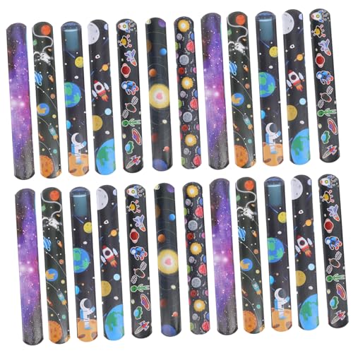 PHENOFICE 24 Teiliges Geburtstagsarmband Für Das Klassenzimmer, Freundschaftsarmbänder, Partygeschenke, Massenszenen Armbänder, Weltraum Schlagarmband, Partytütenfüller, Kinderparty PHENOFICE 24 Teiliges Geburtstagsarmband Für Das Klassenzimmer, Freundschaftsarmbänder, Partygeschenke, Massenszenen Armbänder, Weltraum Schlagarmband, Partytütenfüller, Kinderparty von PHENOFICE