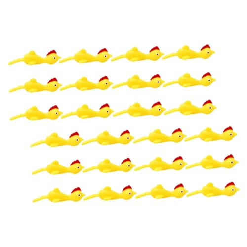 PHENOFICE 24St Katapult-Küken Halloween Halloween Toys Gummihuhn osterspielzeuge Funny Toys Kid Toys dehnbares Quetschspielzeug für Erwachsene Yellow PHENOFICE 24St Katapult-Küken Halloween Halloween Toys Gummihuhn osterspielzeuge Funny Toys Kid Toys dehnbares Quetschspielzeug für Erwachsene Yellow von PHENOFICE