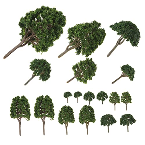 PHENOFICE 24St Mikrolandschaftssimulationsbaum kleine Diorama-Bäume gefälschter Baum Waldbahnlandschaft Artificial Tree Miniaturbaum Mini-Pflanzendekor Mini-Gartendekoration Plastik PHENOFICE 24St Mikrolandschaftssimulationsbaum kleine Diorama-Bäume gefälschter Baum Waldbahnlandschaft Artificial Tree Miniaturbaum Mini-Pflanzendekor Mini-Gartendekoration Plastik von PHENOFICE