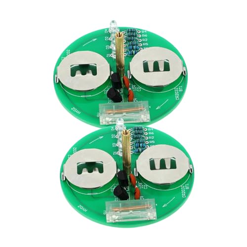PHENOFICE 2Sätze LED Gyroskop für DIY Projekte Elektronisches Lötgyroskop Übungsset Tragbares Lötset zur Verbesserung von Lötfähigkeiten für Elektronik von PHENOFICE