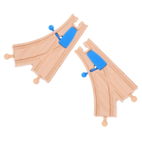 PHENOFICE 2St Gleiszubehör für holzspielzeug Bahnstrecken Zubehör Kinderspielzeug aus Holz kinderzimmer Bahngleis aus Holz Holzeisenbahnzubehör Holzbahn Plastik PHENOFICE 2St Gleiszubehör für holzspielzeug Bahnstrecken Zubehör Kinderspielzeug aus Holz kinderzimmer Bahngleis aus Holz Holzeisenbahnzubehör Holzbahn Plastik von PHENOFICE