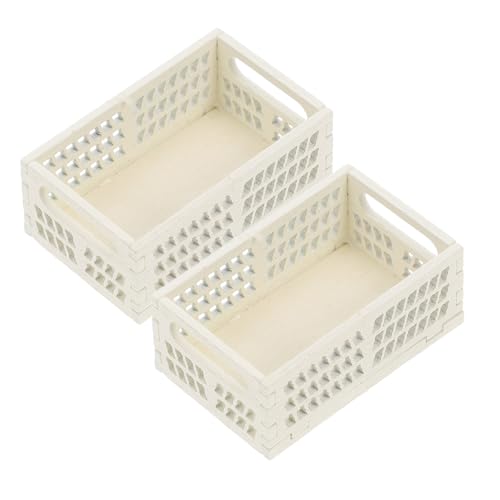 PHENOFICE Spielzeug Kisten Puppenhauskisten Holzkisten Aufbewahrungsbehälter Miniaturkisten Puppenhaus Zubehör PHENOFICE Spielzeug Kisten Puppenhauskisten Holzkisten Aufbewahrungsbehälter Miniaturkisten Puppenhaus Zubehör von PHENOFICE