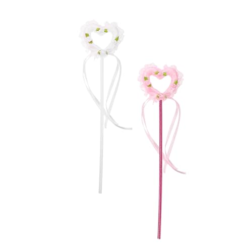 PHENOFICE 2Stücke Feenstab mit LED Licht Glitzer Zauberstäbe für Cosplay und Bühnenauftritte für Kreative Spielzeuge PHENOFICE 2Stücke Feenstab mit LED Licht Glitzer Zauberstäbe für Cosplay und Bühnenauftritte für Kreative Spielzeuge von PHENOFICE