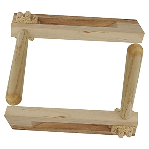 PHENOFICE 2Stücke Holzspielzeug Rotierende Castanets für Geräuschmacher für Frühe Musikalität für Spiel und Lernen als für Kleinkinder PHENOFICE 2Stücke Holzspielzeug Rotierende Castanets für Geräuschmacher für Frühe Musikalität für Spiel und Lernen als für Kleinkinder von PHENOFICE
