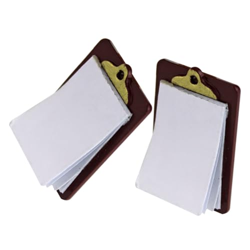 PHENOFICE 2st Mini-Tablet Puppe Mädchen Bausatz Planke Zwischenablage Miniatur Mini-schreibtafel-Modell Mini- - Winziges Schreibtafelmodell Mini-schulsachen Brown Papier PHENOFICE 2st Mini-Tablet Puppe Mädchen Bausatz Planke Zwischenablage Miniatur Mini-schreibtafel-Modell Mini- - Winziges Schreibtafelmodell Mini-schulsachen Brown Papier von PHENOFICE