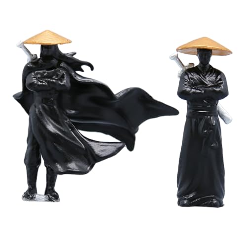 PHENOFICE 2st Ritterlicher Schmuck Mikrolandschaft Antike Figur Terrarium Miniaturfiguren Japanische Zen-gartendekoration Miniaturen Japanische -Statue Zwerg Black Plastik PHENOFICE 2st Ritterlicher Schmuck Mikrolandschaft Antike Figur Terrarium Miniaturfiguren Japanische Zen-gartendekoration Miniaturen Japanische -Statue Zwerg Black Plastik von PHENOFICE