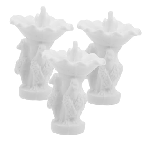 PHENOFICE 3 Stück Ornament Teiliges für Desktop Dekoration Architektur Sandkasten Modell Zubehör für Mikrolandschaft Gestaltung von PHENOFICE