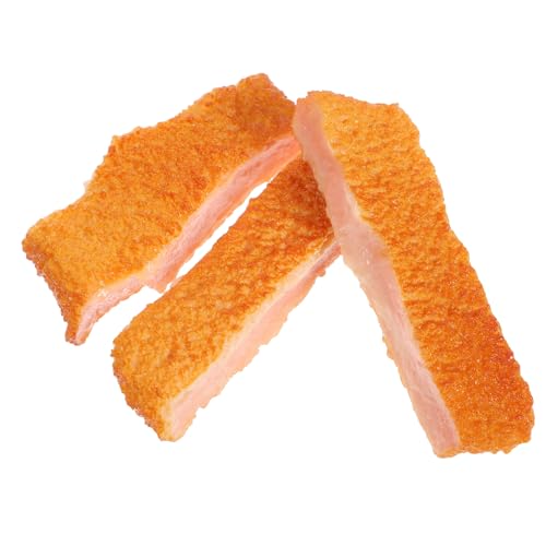 PHENOFICE 3 Stück Simuliertes Gebratenes Schweinekotelett Bratenmodell, Gebratene Schweinekoteletts, Modell Aus PVC, Gebratene Schweinekoteletts, Restaurantdekor, Haushaltsdekor, PHENOFICE 3 Stück Simuliertes Gebratenes Schweinekotelett Bratenmodell, Gebratene Schweinekoteletts, Modell Aus PVC, Gebratene Schweinekoteletts, Restaurantdekor, Haushaltsdekor, von PHENOFICE