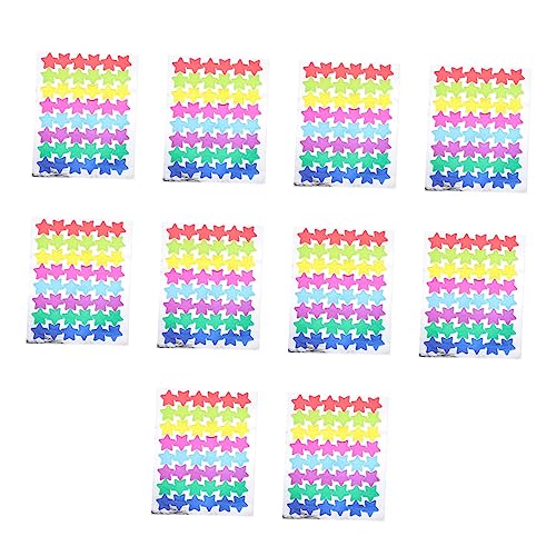 PHENOFICE 30 Blatt Stern Belohnungsaufkleber, Kindergarten Stern Aufkleber, Kindergartenbedarf, Stern Aufkleber Für Kinder, Belohnungsaufkleber Für Kinder, Kleine Stern Aufkleber, Stern PHENOFICE 30 Blatt Stern Belohnungsaufkleber, Kindergarten Stern Aufkleber, Kindergartenbedarf, Stern Aufkleber Für Kinder, Belohnungsaufkleber Für Kinder, Kleine Stern Aufkleber, Stern von PHENOFICE