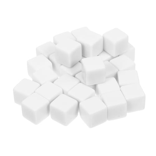 PHENOFICE 30 Stück Blankowürfel, Unfertige Würfel, DIY Spielwürfel, Unfertige Acrylwürfel, Würfel Requisiten, Würfel Spiel Requisiten, Würfel Modell, Würfelherstellungszubehör, PHENOFICE 30 Stück Blankowürfel, Unfertige Würfel, DIY Spielwürfel, Unfertige Acrylwürfel, Würfel Requisiten, Würfel Spiel Requisiten, Würfel Modell, Würfelherstellungszubehör, von PHENOFICE