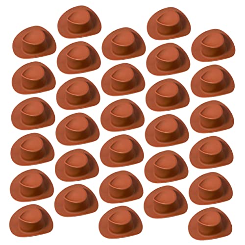 PHENOFICE 30 Stück Cowboyhut, Winziger Hut, Ornament, Puppenhut, Mini Cowgirlhut, Kleine Hüte Für Kuchendekoration, Hut, Kuchendekoration, Winzige Hutüberzüge, DIY Hut, Bastelhut Für DIY, PHENOFICE 30 Stück Cowboyhut, Winziger Hut, Ornament, Puppenhut, Mini Cowgirlhut, Kleine Hüte Für Kuchendekoration, Hut, Kuchendekoration, Winzige Hutüberzüge, DIY Hut, Bastelhut Für DIY, von PHENOFICE