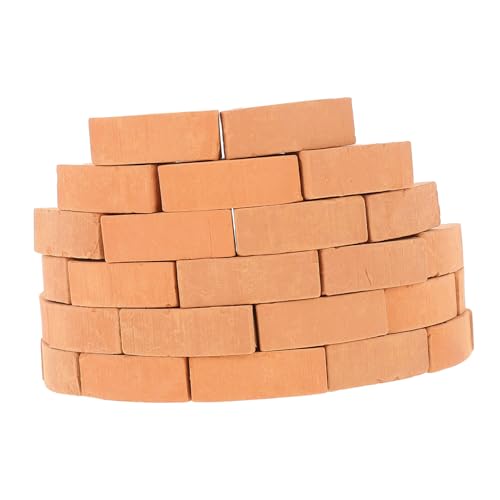PHENOFICE 30Stücke Ziegelsteine für Garten DIY Zubehör für Modellbau Kinderzimmer Dekoration für Kreative Projekte PHENOFICE 30Stücke Ziegelsteine für Garten DIY Zubehör für Modellbau Kinderzimmer Dekoration für Kreative Projekte von PHENOFICE